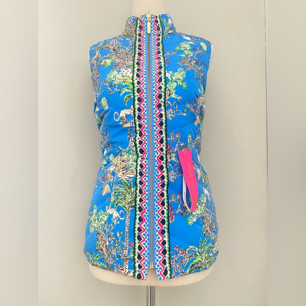 Lily Pulitzer Reversible Jungle Vest